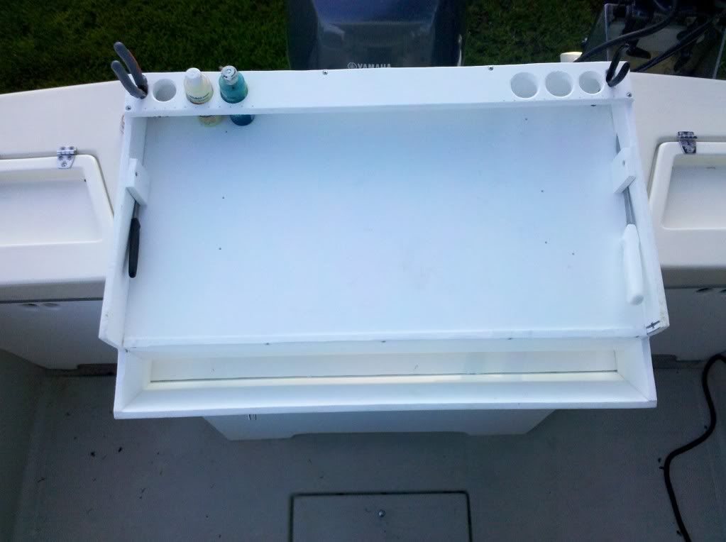Bait/Fillet Table using 1/2" Starboard
